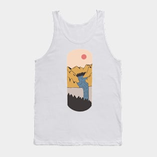 Mountain Sketch Tank Top